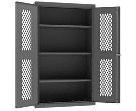 HEAVY DUTY VENTILATED CABINETS WITH ADJUSTABLE SHELVES