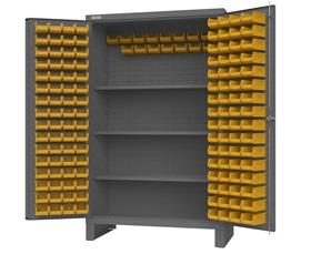 HEAVY DUTY CABINETS WITH HOOK-ON-BINS® &amp; SHELVES