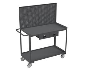 SHELF CARTS/WORKSTATIONS WITH PANELS