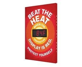 HEAT STRESS TEMPERATURE ELECTRONIC SIGNS