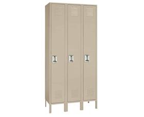 SINGLE TIER STEEL LOCKERS
