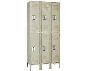 DOUBLE TIER STEEL LOCKERS