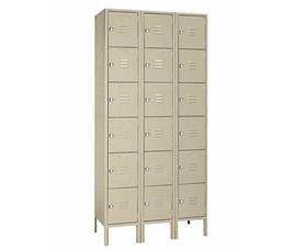 SIX TIER STEEL LOCKERS