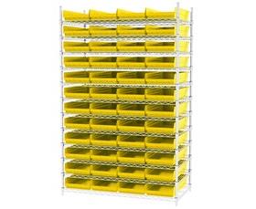 SHELF BIN WIRE SYSTEMS