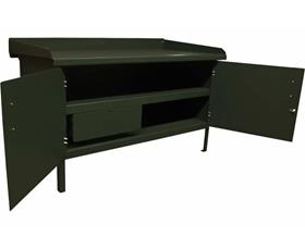 ENCLOSED CABINET WORKBENCH