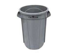 CRUSADER ROUND TRASH CANS