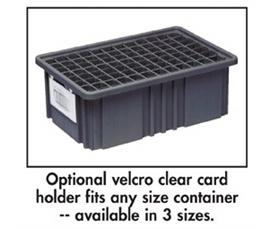 CARD HOLDERS FOR CONDUCTIVE DIVIDABLE GRID CONTAINER