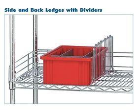 CHROME WIRE SHELVING UNIT ACCESSORIES