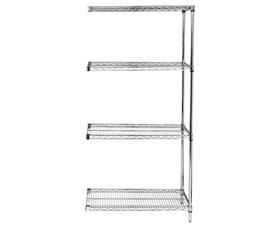 QUANTUM STORAGE CHROME WIRE SHELVING