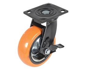 POLYURETHANE WITH THREAD GUARD CASTERS