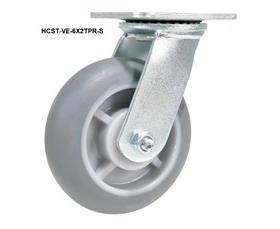 HIGH CAPACITY (TPR) THERMOPLASTIC RUBBER CASTERS