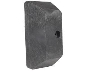 BRACKETS AND END CAPS FOR GUARD RAILS