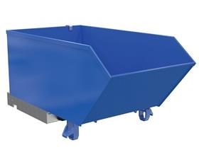 LOW PROFILE 90 DEGREES SELF-DUMPING STEEL HOPPERS