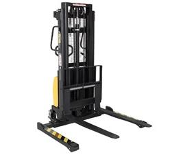 COMBINATION HAND PUMP AND ELECTRIC STACKER