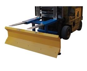 FORK TRUCK SNOW PLOW/PUSHER
