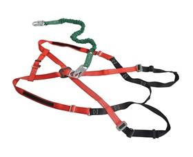 WEB LANYARD WITH SAFETY HARNESS