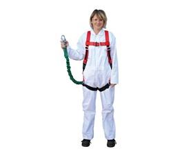 WEB LANYARD WITH SAFETY HARNESS