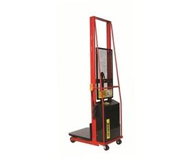 BATTERY POWERED 1000 LB. TO 2000 LB. PALLET STRADDLE &amp; PLATFORM STACKERS
