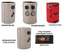 FULL-COVERAGE DRUM HEATERS