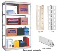 HALLOWELL RIVETWELL™ SHELVING WITH SINGLE RIVET BEAM