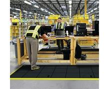 558 CUSHION-EASE® ESD SOLID INTERLOCKING RUBBER MAT