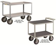"CUSHION LOAD" SHELF TRUCKS
