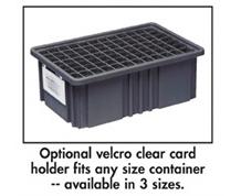 CARD HOLDERS FOR CONDUCTIVE DIVIDABLE GRID CONTAINER