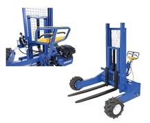 ALL TERRAIN PALLET TRUCK WITH GAS POWERED DRIVE & LIFT