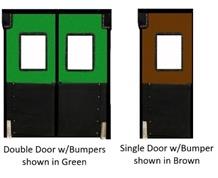 RUFF TUFF V-CAM SINGLE & DOUBLE PANEL HEAVY-DUTY INDUSTRIAL DOORS